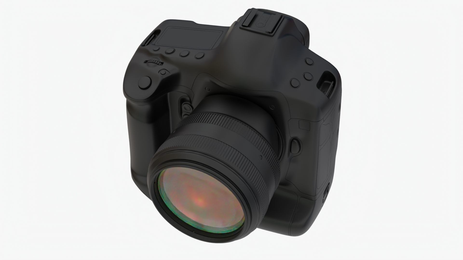 Detailed Realistic Camera 3D model_7