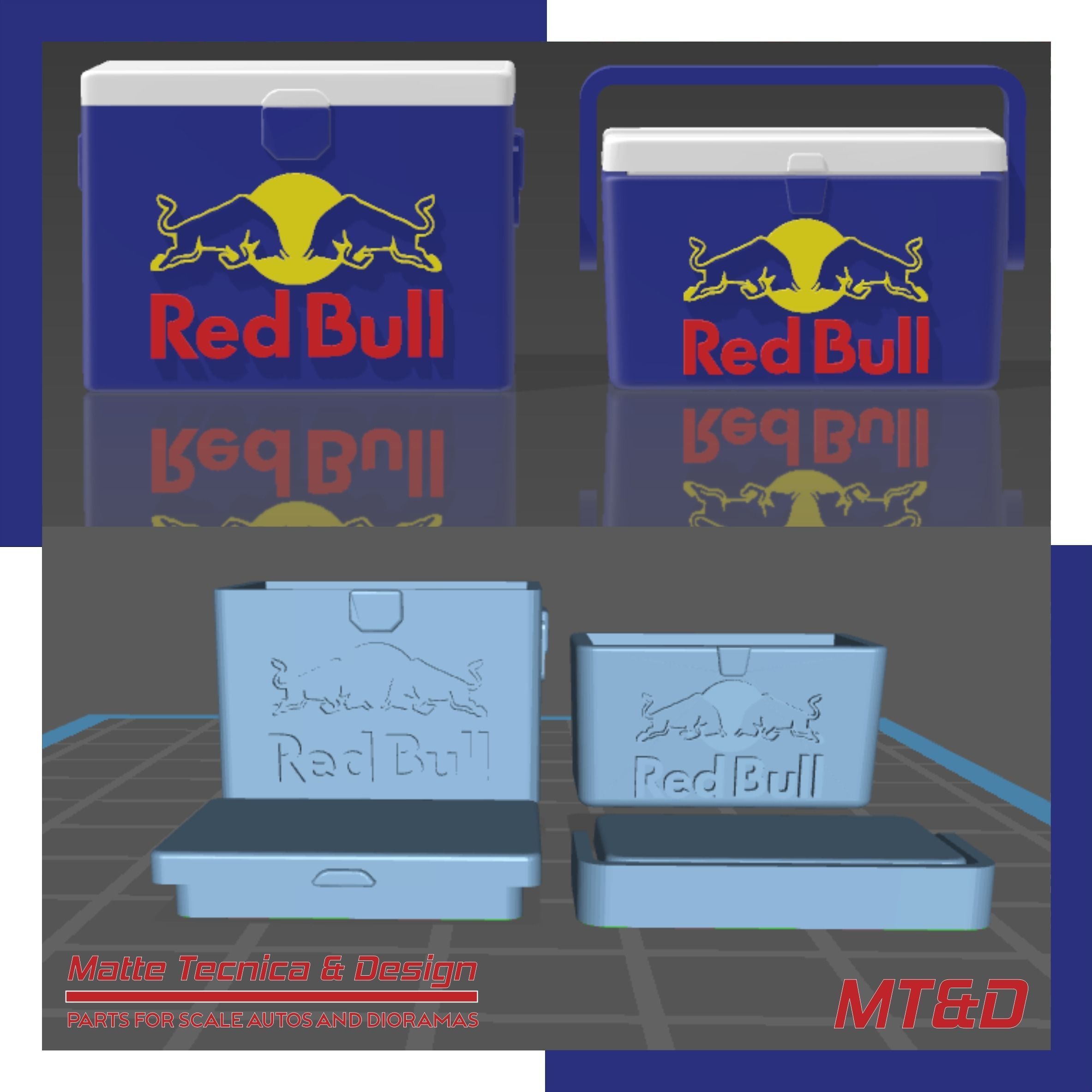 PACK OF 120 DIFFERENT ICE COOLERS FOR DIORAMAS AND SCALE CARS 3D print model_23