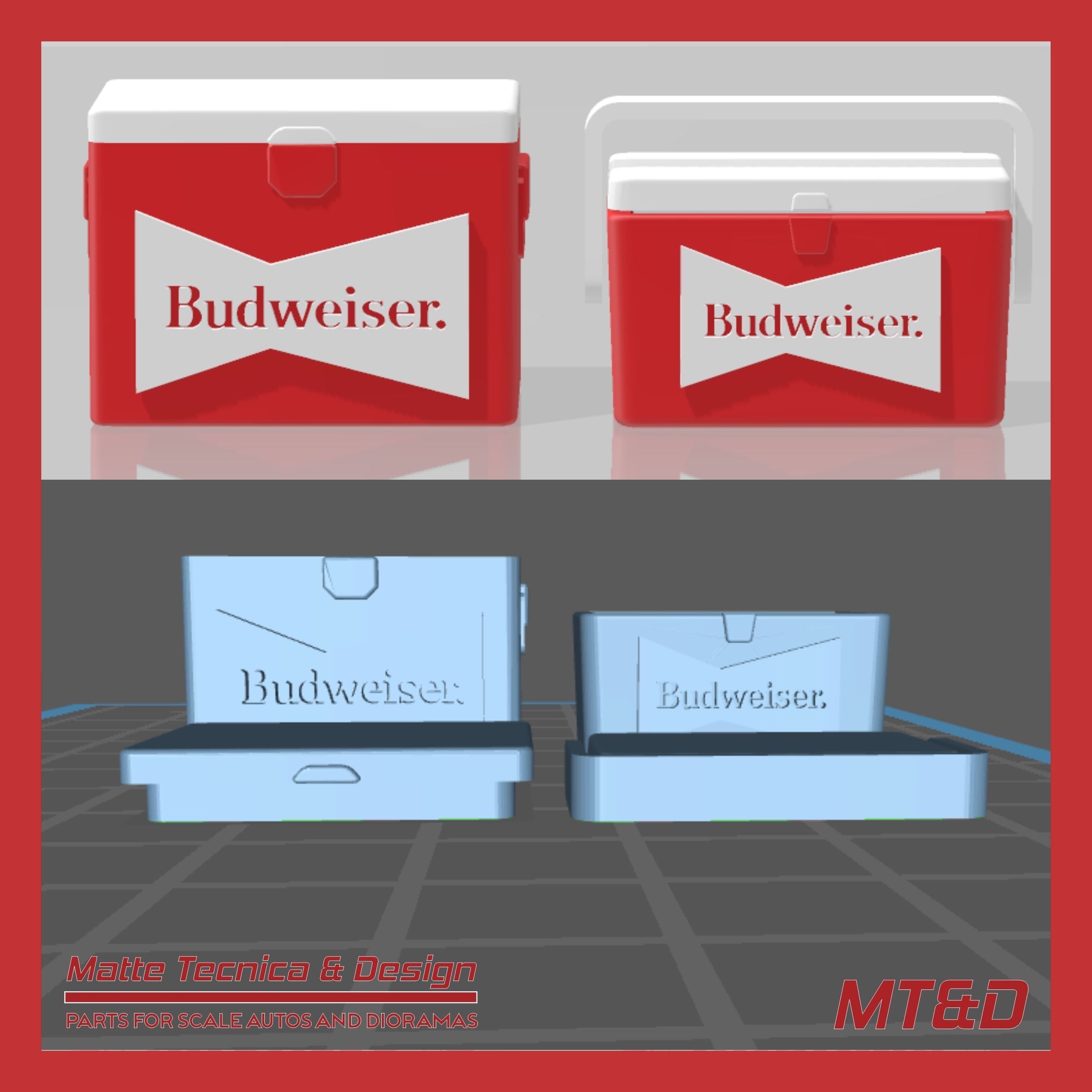 PACK OF 120 DIFFERENT ICE COOLERS FOR DIORAMAS AND SCALE CARS 3D print model_3