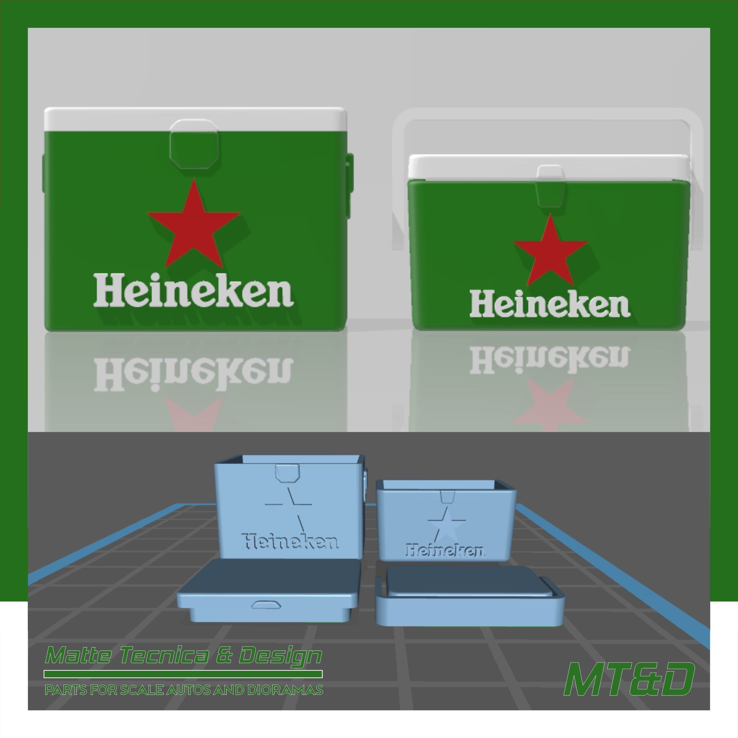 PACK OF 120 DIFFERENT ICE COOLERS FOR DIORAMAS AND SCALE CARS 3D print model_8