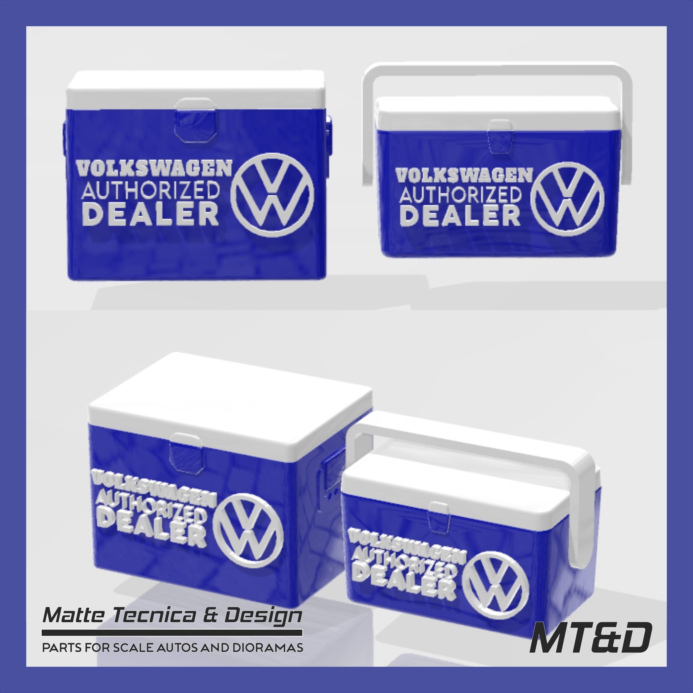 PACK OF 120 DIFFERENT ICE COOLERS FOR DIORAMAS AND SCALE CARS 3D print model_5