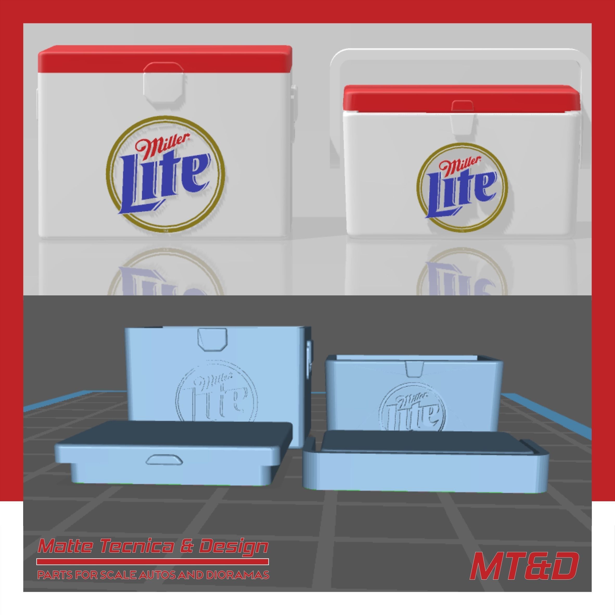 PACK OF 120 DIFFERENT ICE COOLERS FOR DIORAMAS AND SCALE CARS 3D print model_32