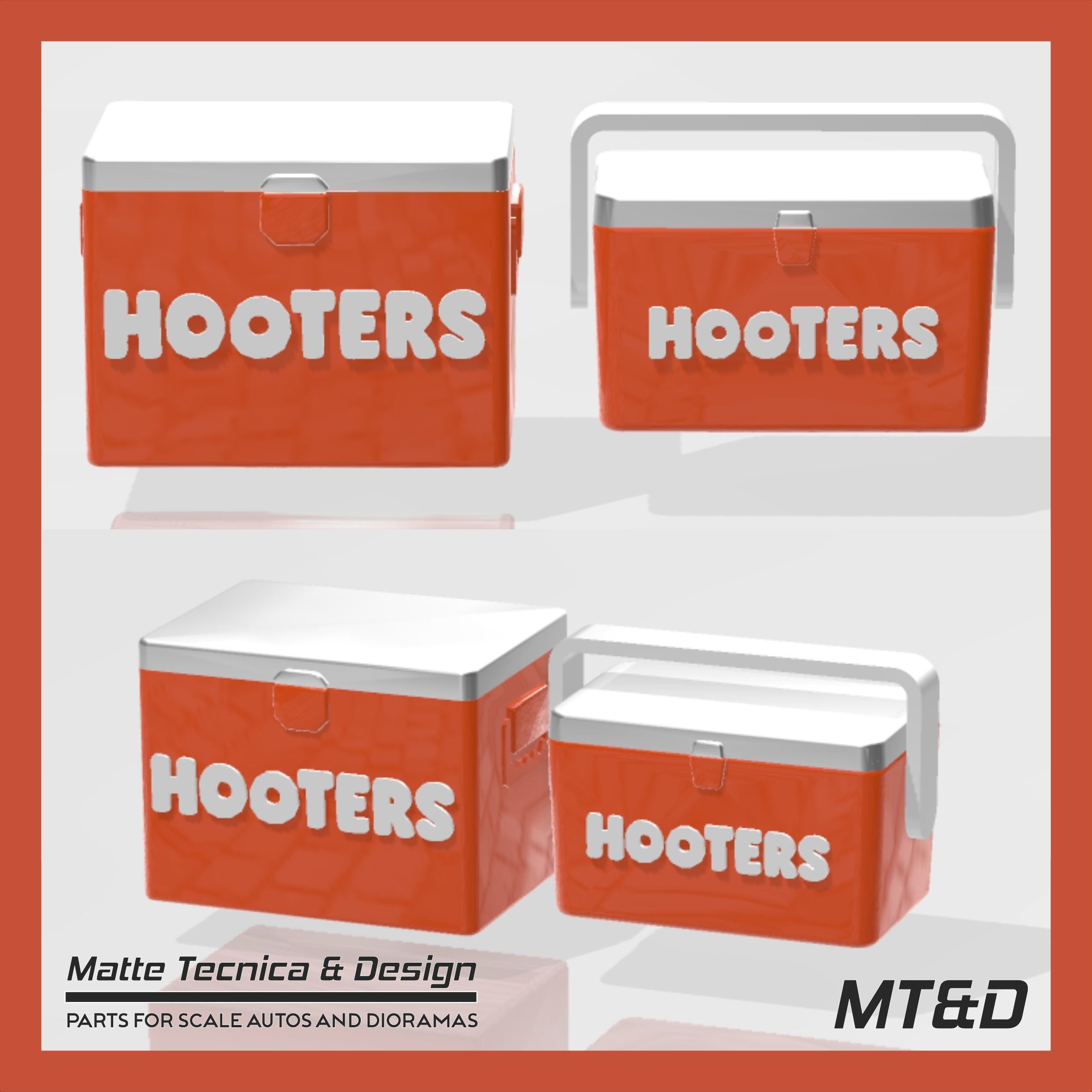 PACK OF 120 DIFFERENT ICE COOLERS FOR DIORAMAS AND SCALE CARS 3D print model_35