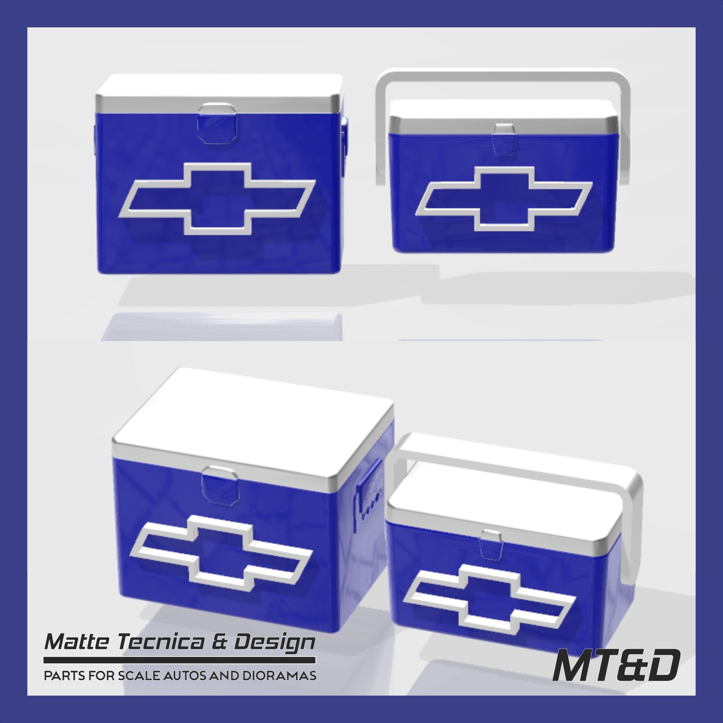 PACK OF 120 DIFFERENT ICE COOLERS FOR DIORAMAS AND SCALE CARS 3D print model_53