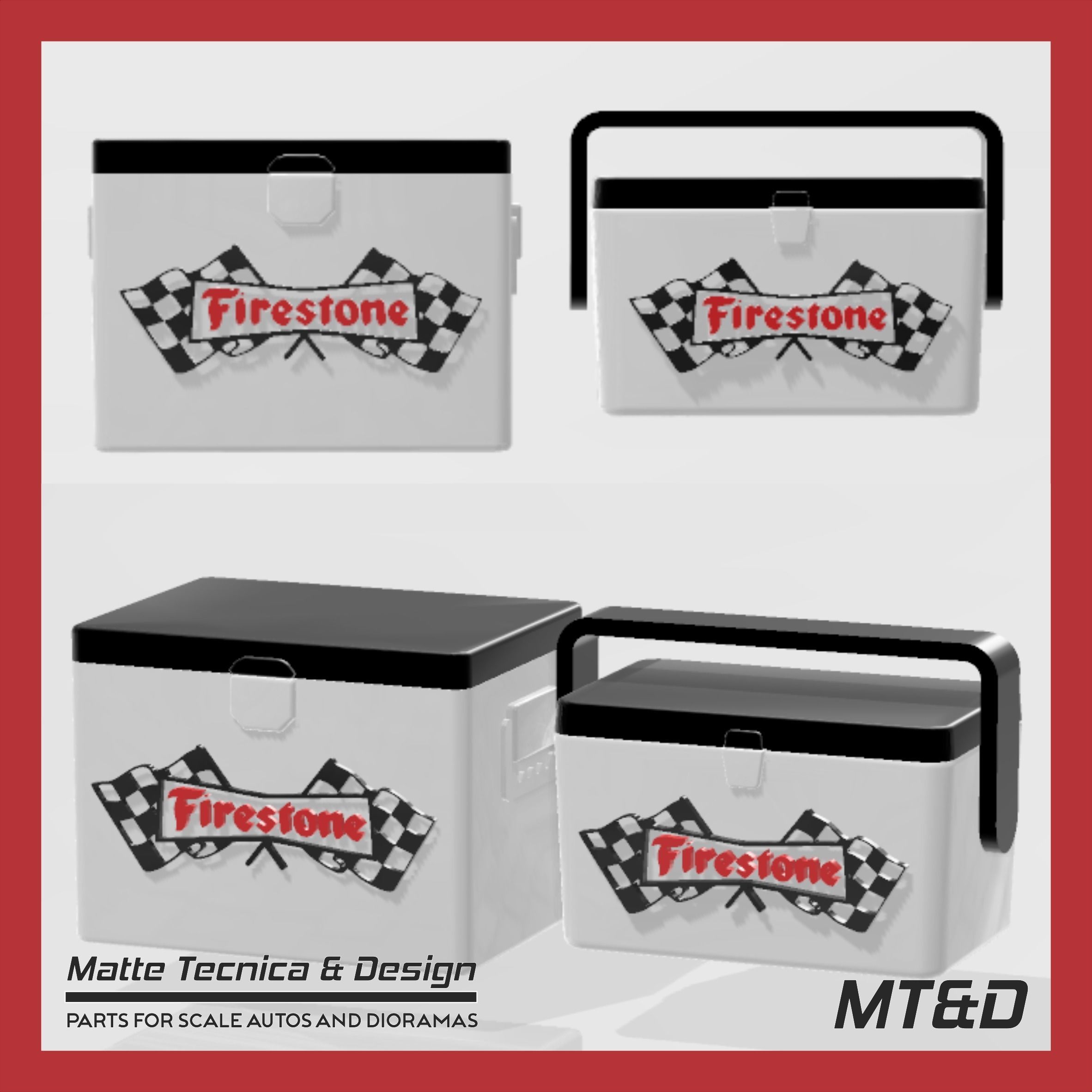 PACK OF 120 DIFFERENT ICE COOLERS FOR DIORAMAS AND SCALE CARS 3D print model_49