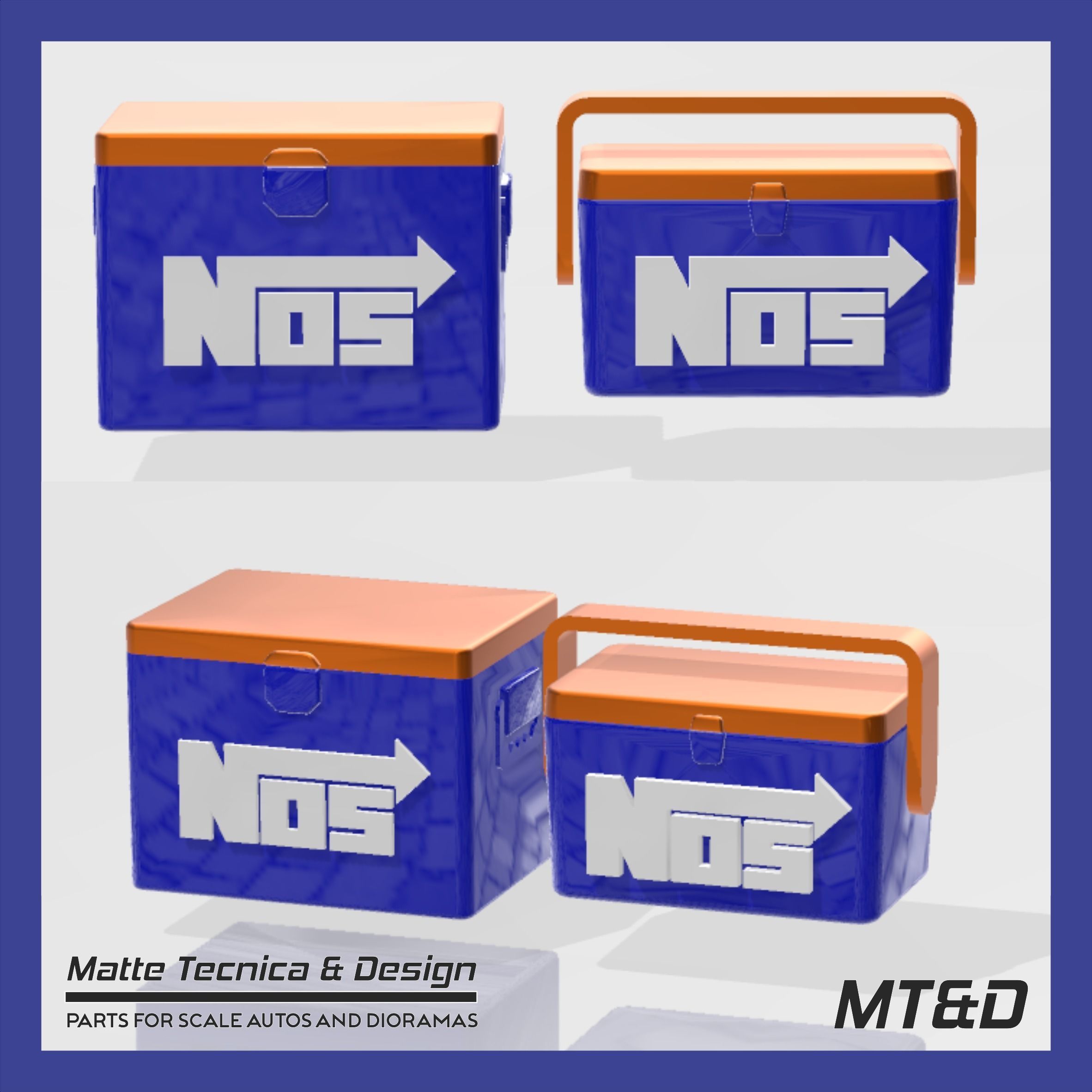 PACK OF 120 DIFFERENT ICE COOLERS FOR DIORAMAS AND SCALE CARS 3D print model_37