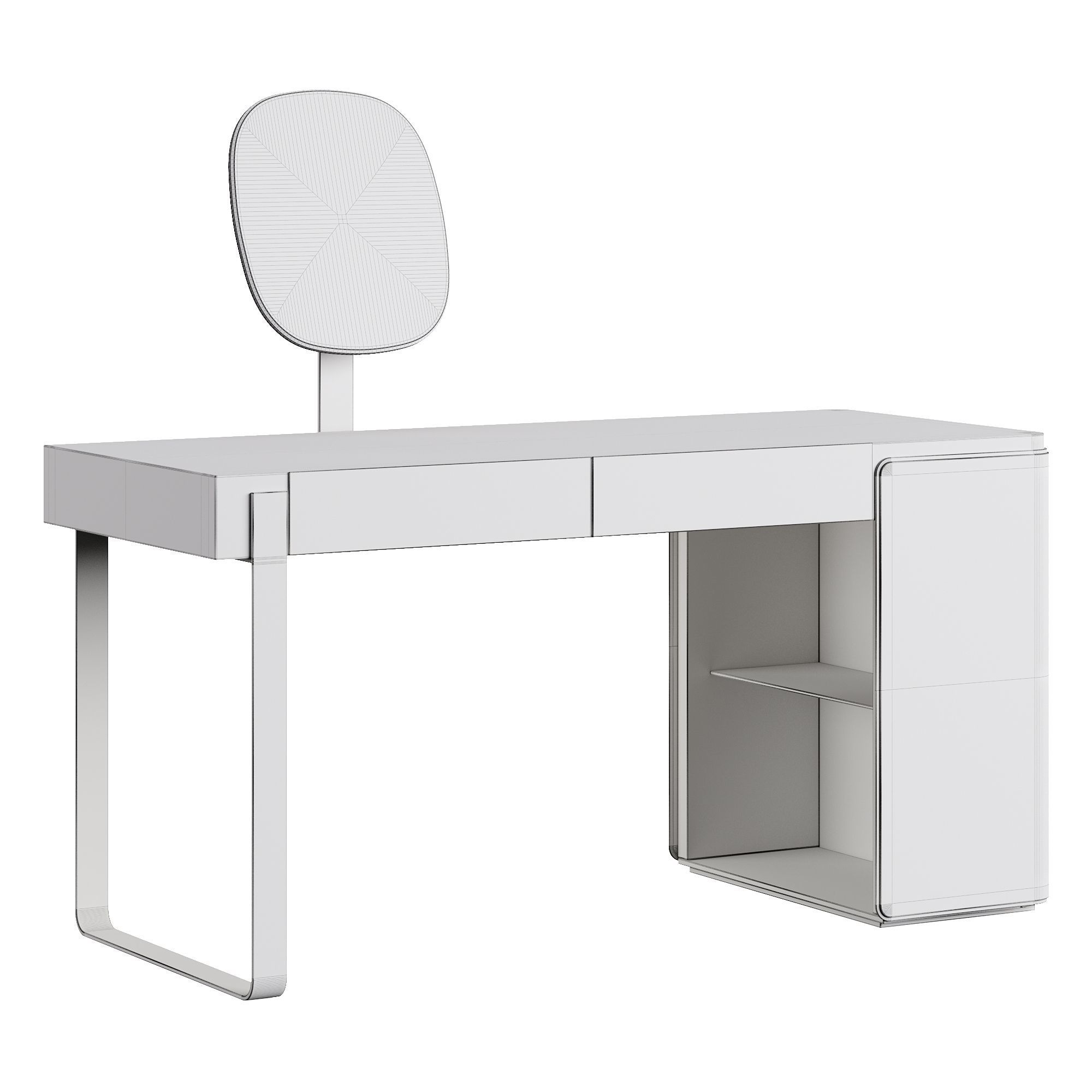 Fendi Icon Lady Desk 2023 Low-poly 3D model_6