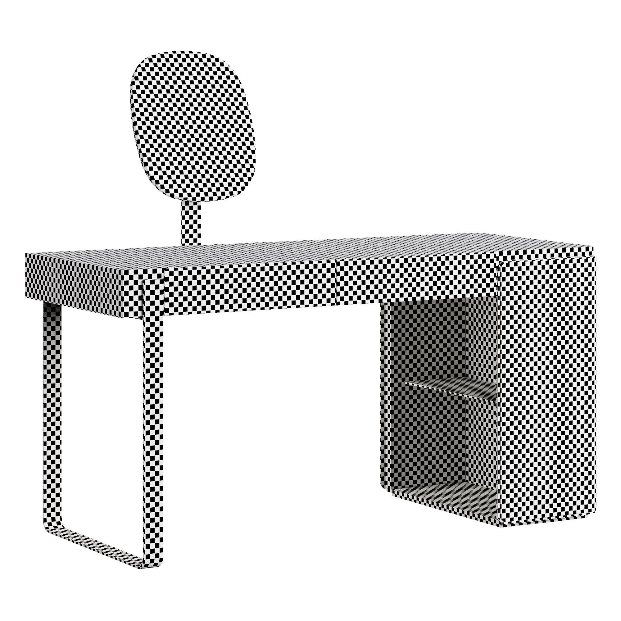 Fendi Icon Lady Desk 2023 Low-poly 3D model_7