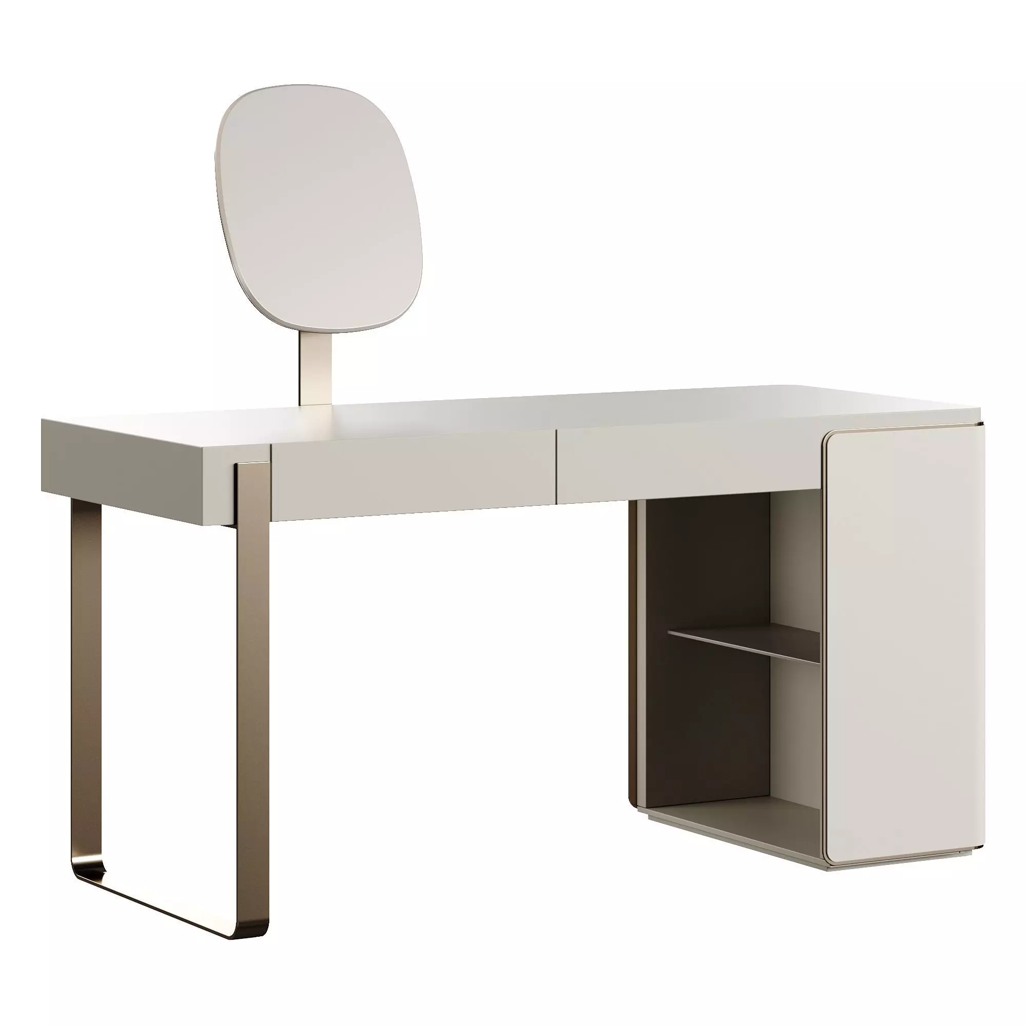 Fendi Icon Lady Desk 2023 Low-poly 3D model_0