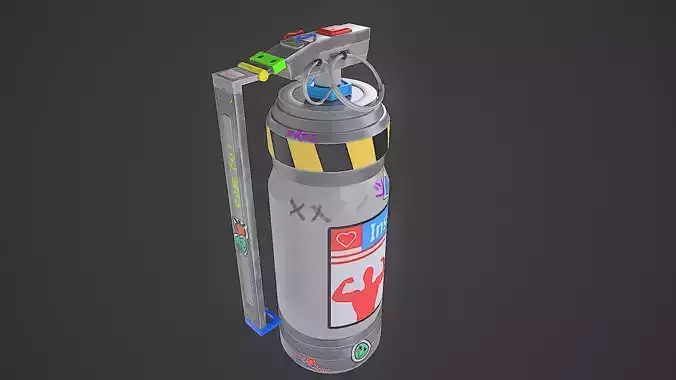 Cyberpunk style Grenade