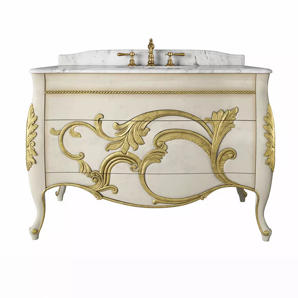 Sink Desiderio Due Dike 3D model