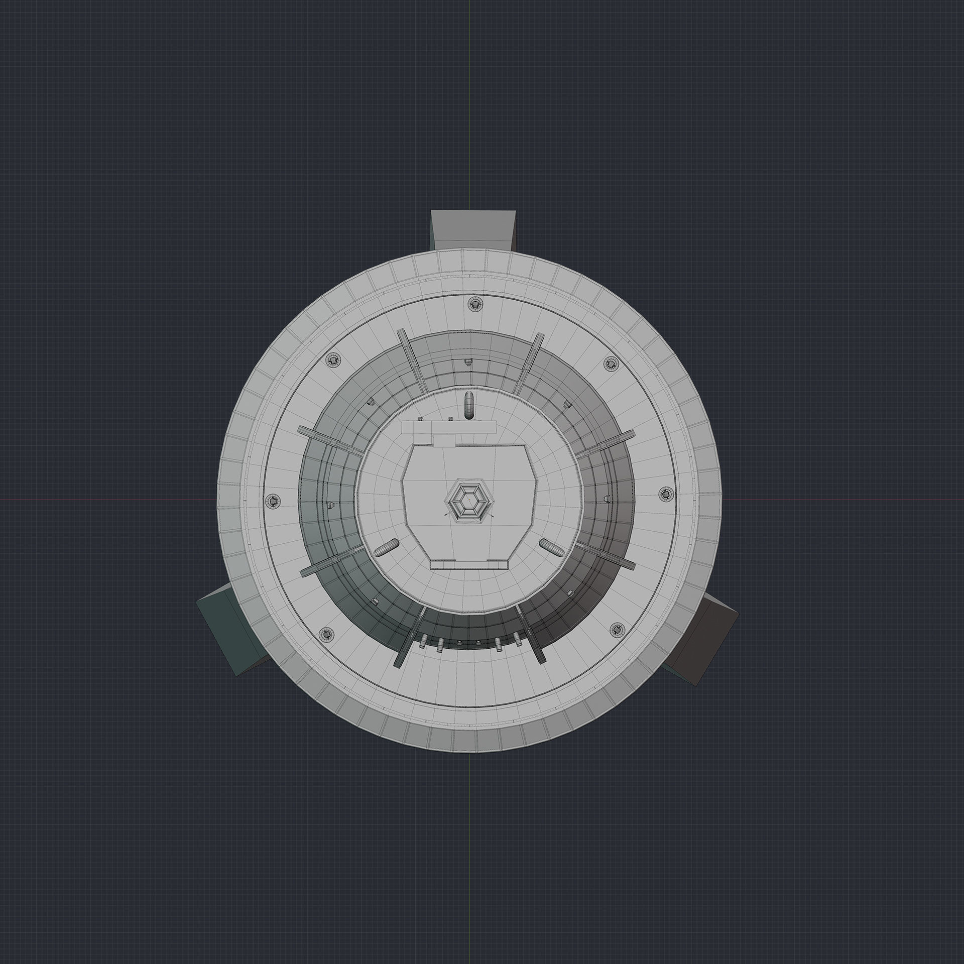 Stratosphere Tower  3D model_8