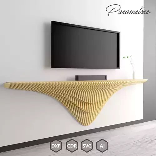 Parametric shelf 02 Design filesfor cnc cutting