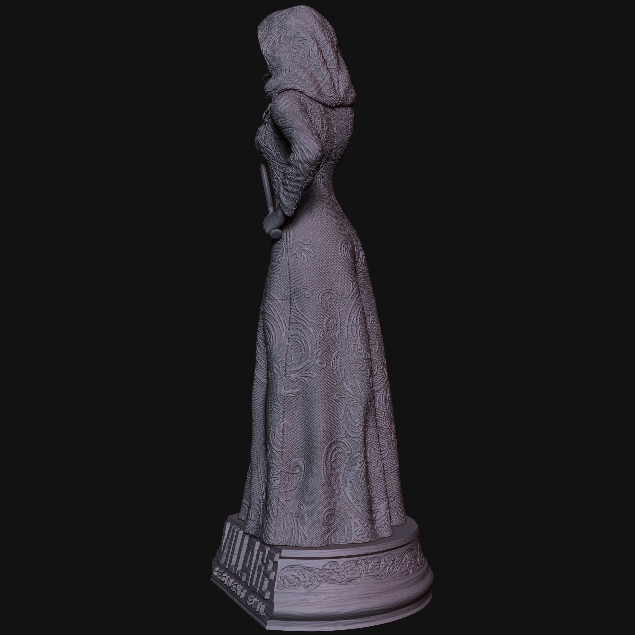 Resident Evil Village Dimitrescu Daughter 3D Print DEMO Free 3D print model_2
