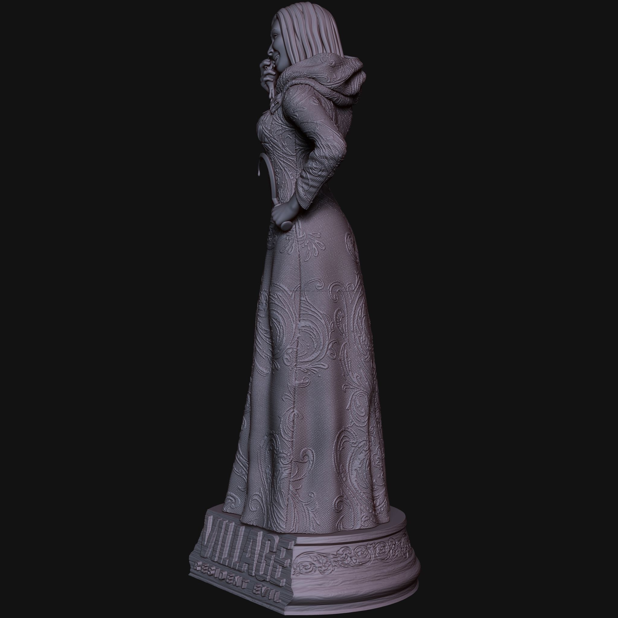 Resident Evil Village Dimitrescu Daughter 3D Print DEMO Free 3D print model_8