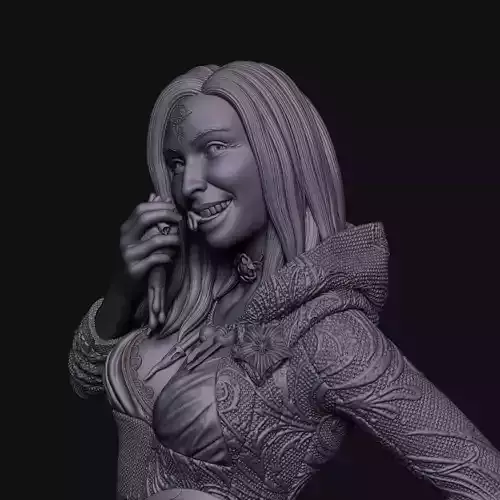 Resident Evil Village Dimitrescu Daughter 3D Print DEMO Free 3D print model