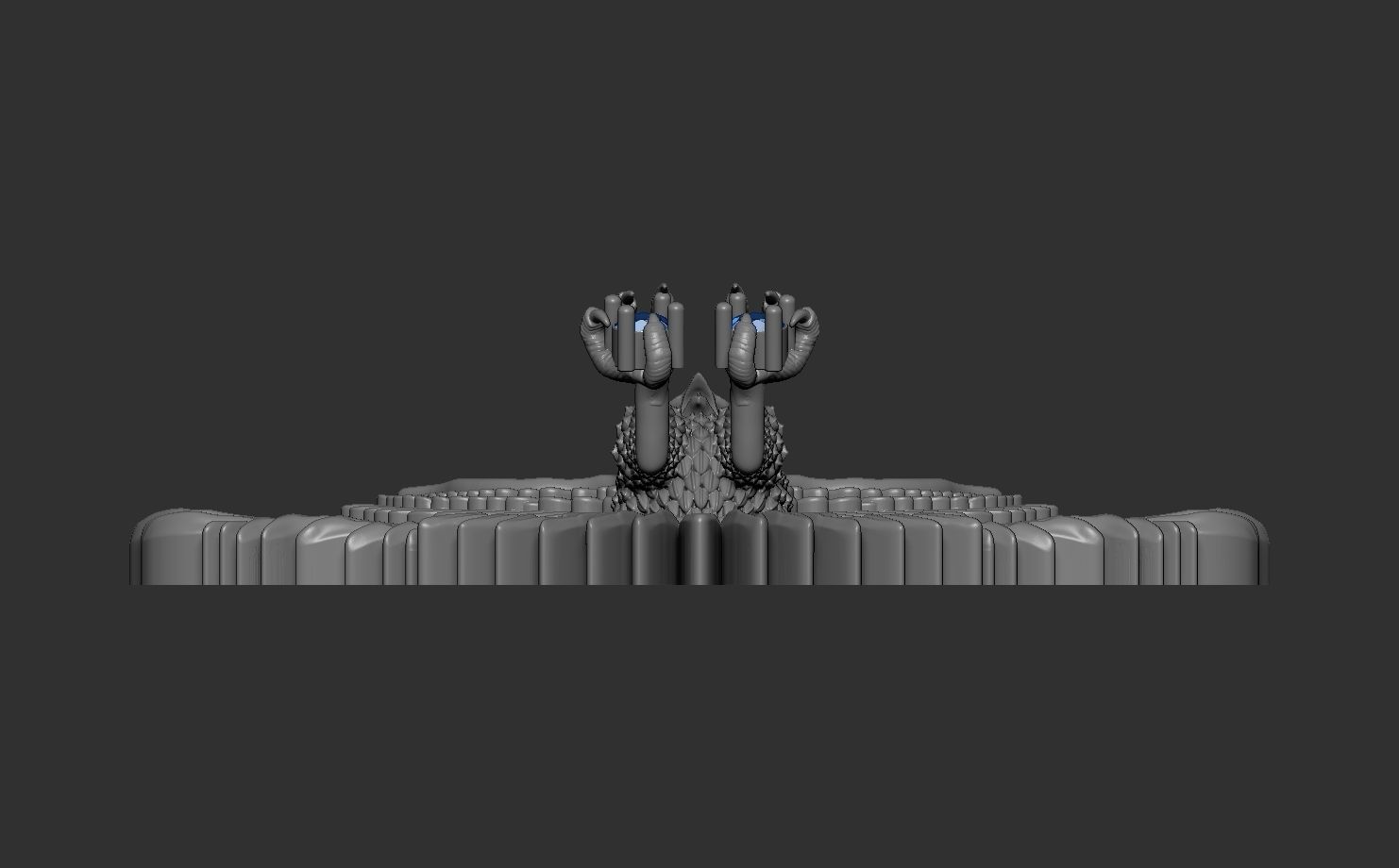 Eagle Pendant 3D print model_5