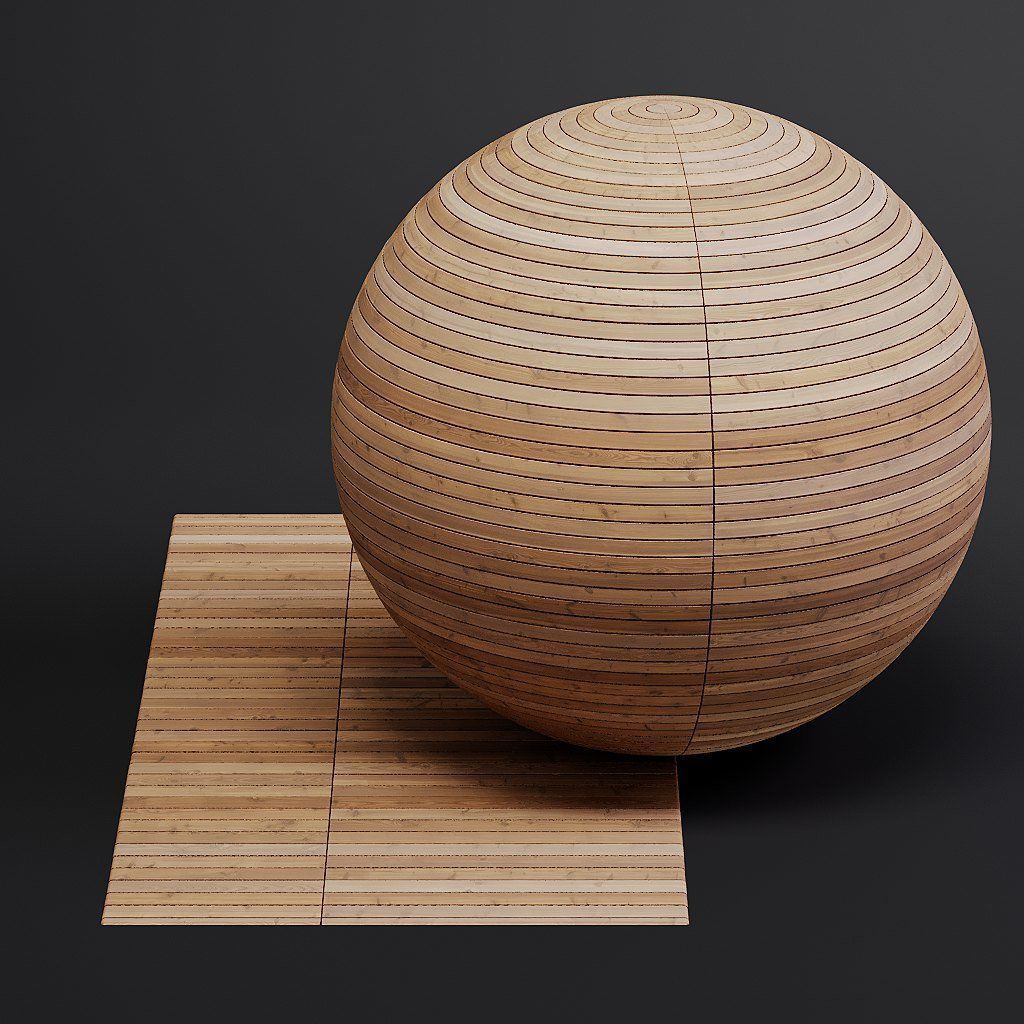 Wood Floors vol03 Terrace 8K Seamless PBR Materials  Texture_5