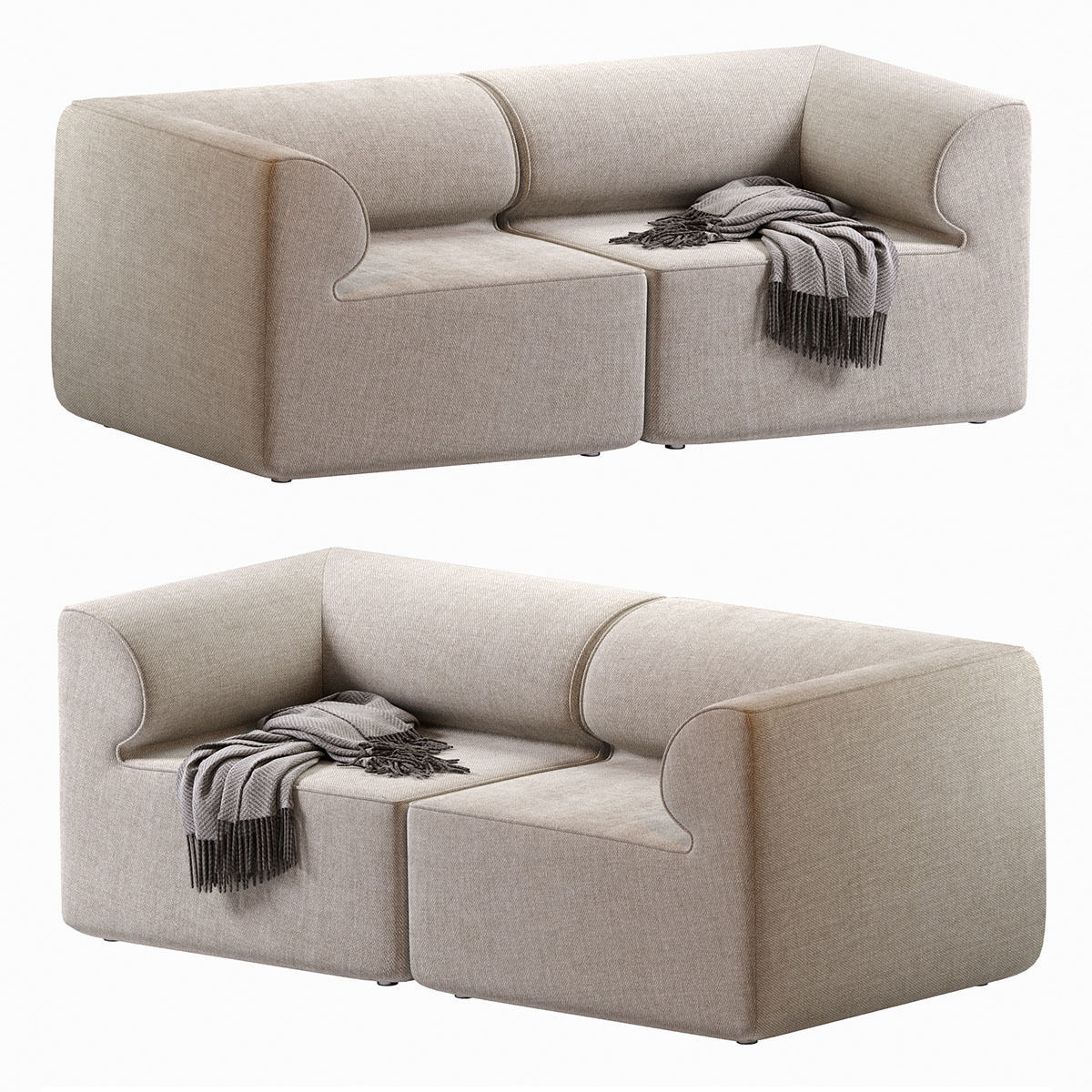 Eave Sofa 3D model_19