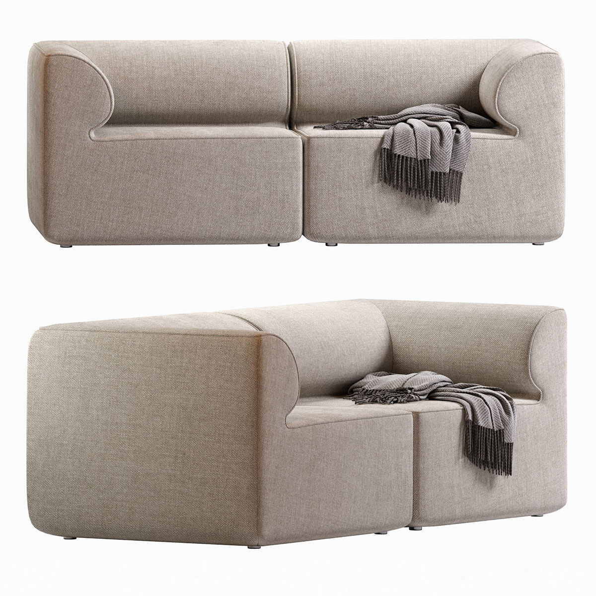 Eave Sofa 3D model_20