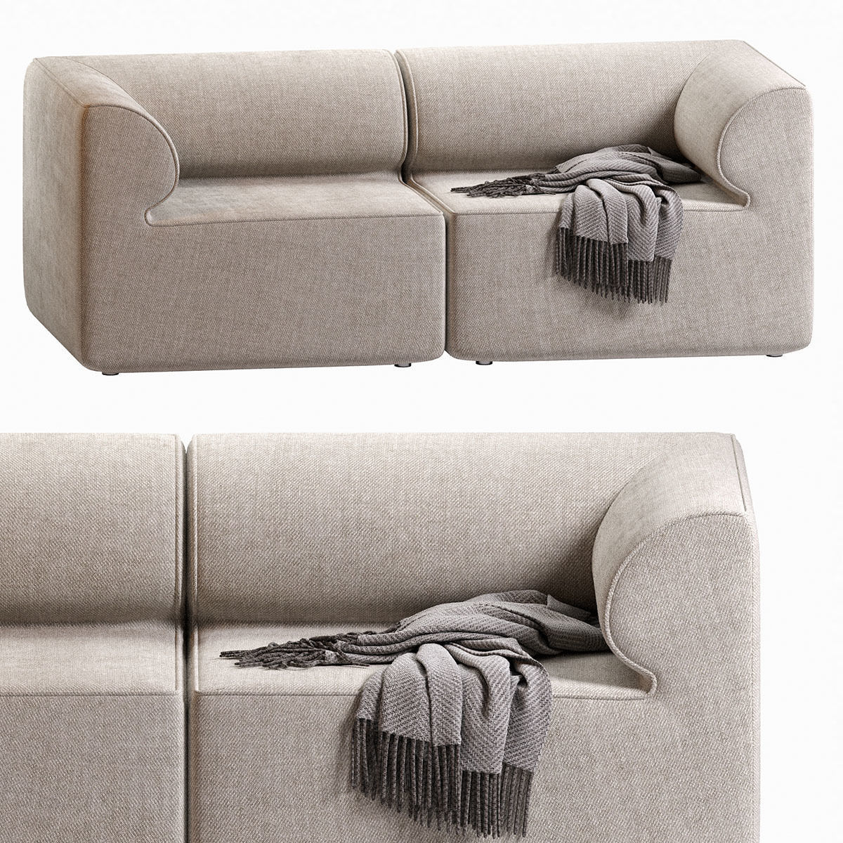 Eave Sofa 3D model_23