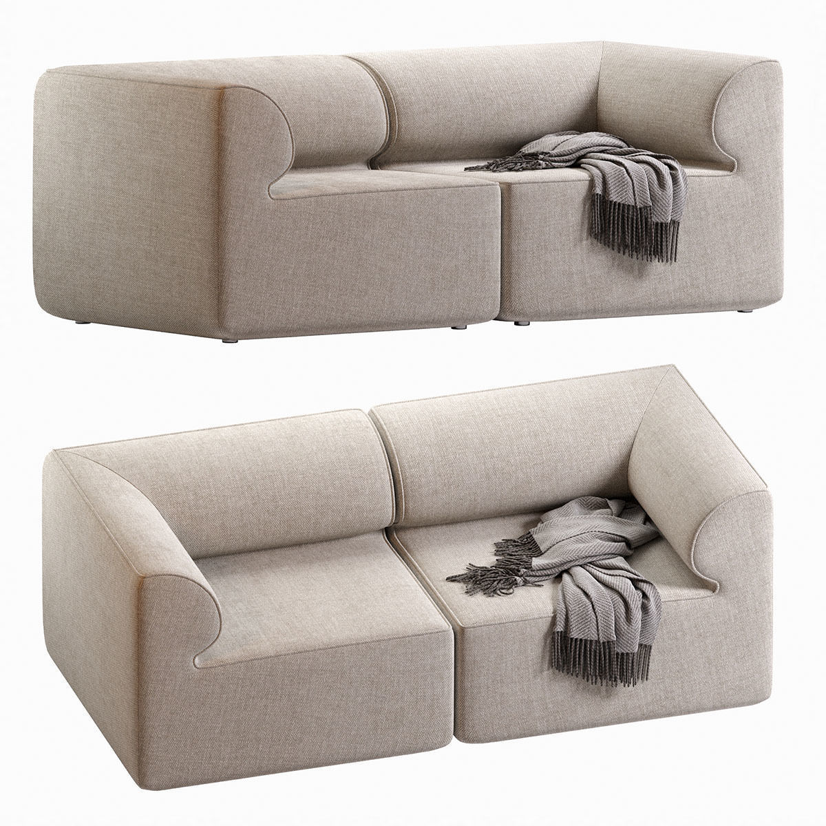 Eave Sofa 3D model_22