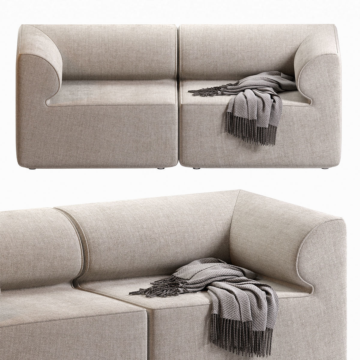 Eave Sofa 3D model_21