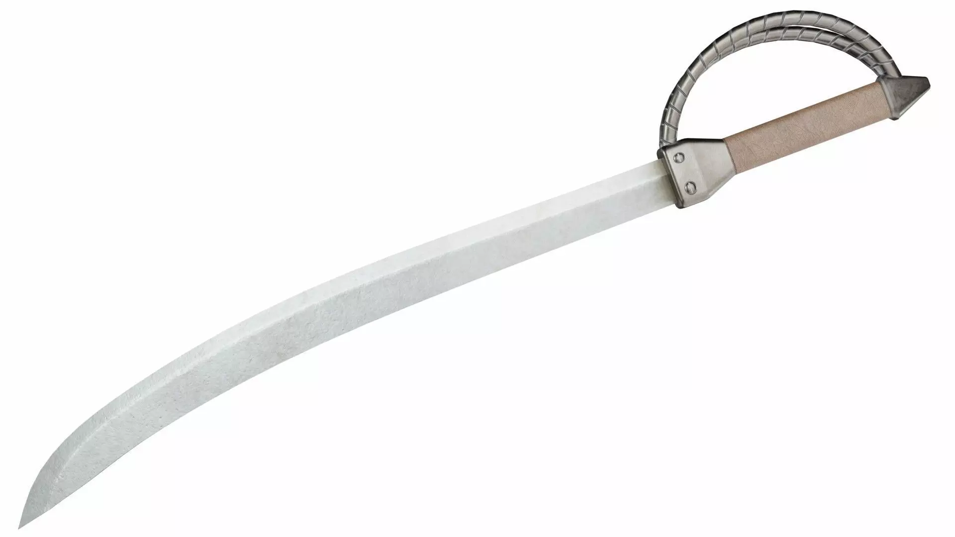 Saber 2 Low-poly 3D model_0