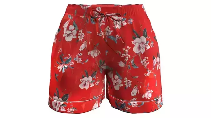 Satin Sleepwear Shorts