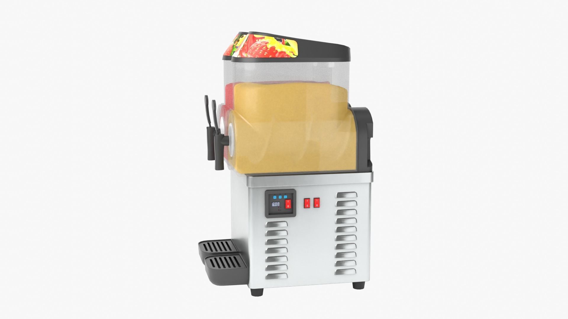 Slush Machine Low-poly 3D model_2