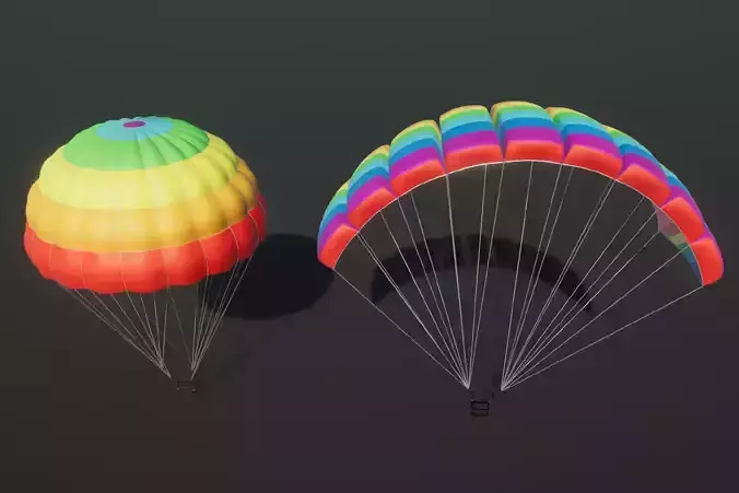 2 Parachutes