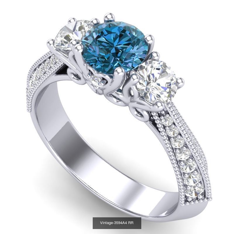 3DM 71 ENGAGEMENT RING FILES 3D Model Collection_63