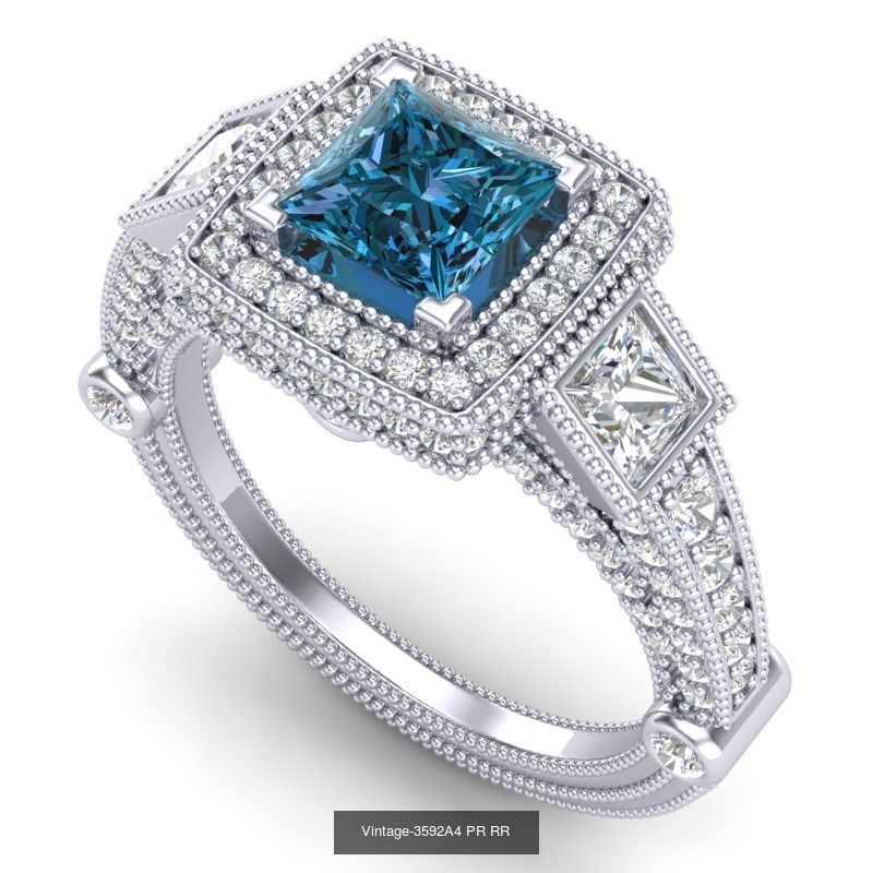 3DM 71 ENGAGEMENT RING FILES 3D Model Collection_65