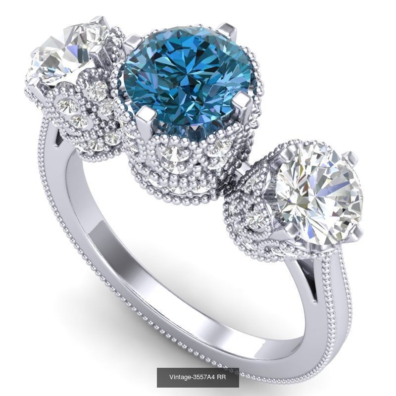 3DM 71 ENGAGEMENT RING FILES 3D Model Collection_39