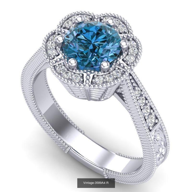 3DM 71 ENGAGEMENT RING FILES 3D Model Collection_69