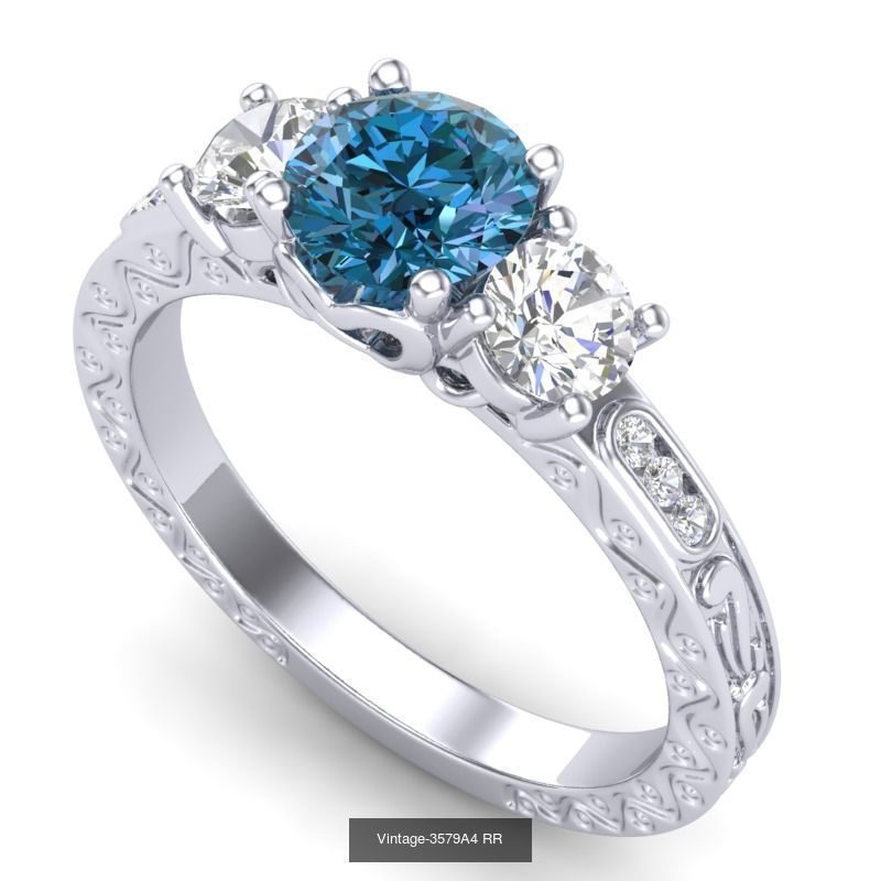 3DM 71 ENGAGEMENT RING FILES 3D Model Collection_21