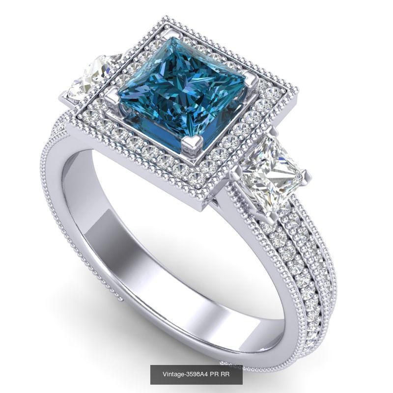 3DM 71 ENGAGEMENT RING FILES 3D Model Collection_56