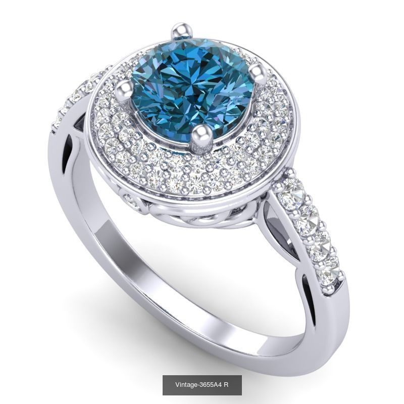 3DM 71 ENGAGEMENT RING FILES 3D Model Collection_46