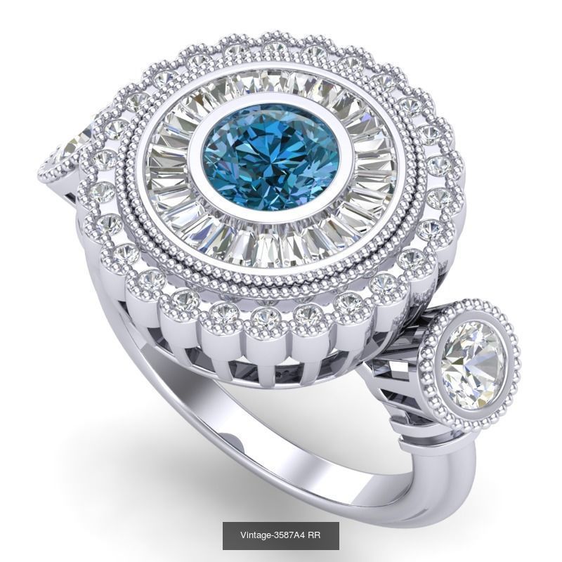 3DM 71 ENGAGEMENT RING FILES 3D Model Collection_72