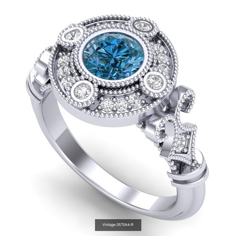 3DM 71 ENGAGEMENT RING FILES 3D Model Collection_36