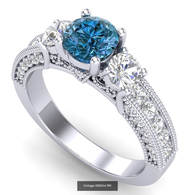 3DM 71 ENGAGEMENT RING FILES 3D Model Collection_20