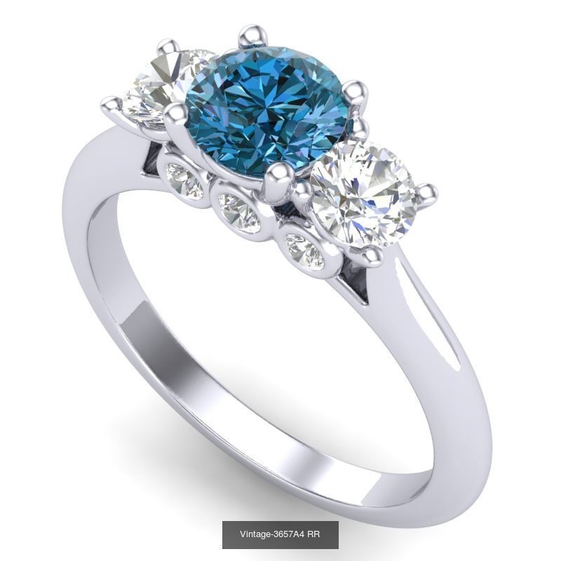 3DM 71 ENGAGEMENT RING FILES 3D Model Collection_37