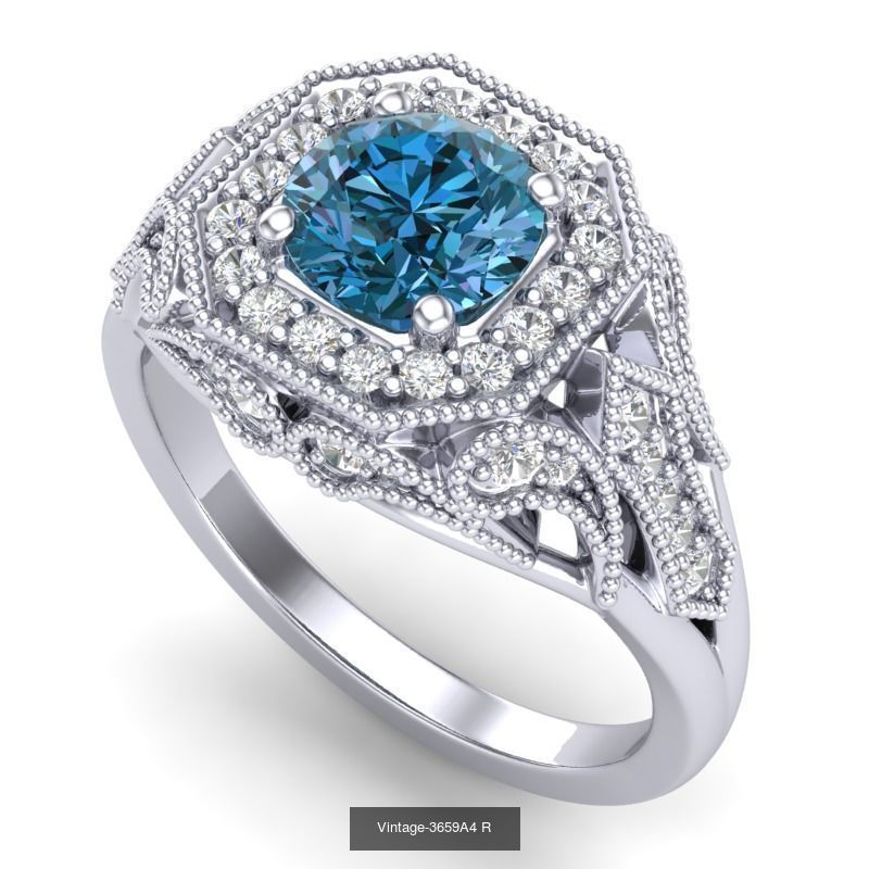 3DM 71 ENGAGEMENT RING FILES 3D Model Collection_30