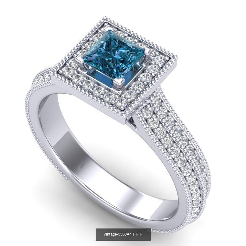 3DM 71 ENGAGEMENT RING FILES 3D Model Collection_57