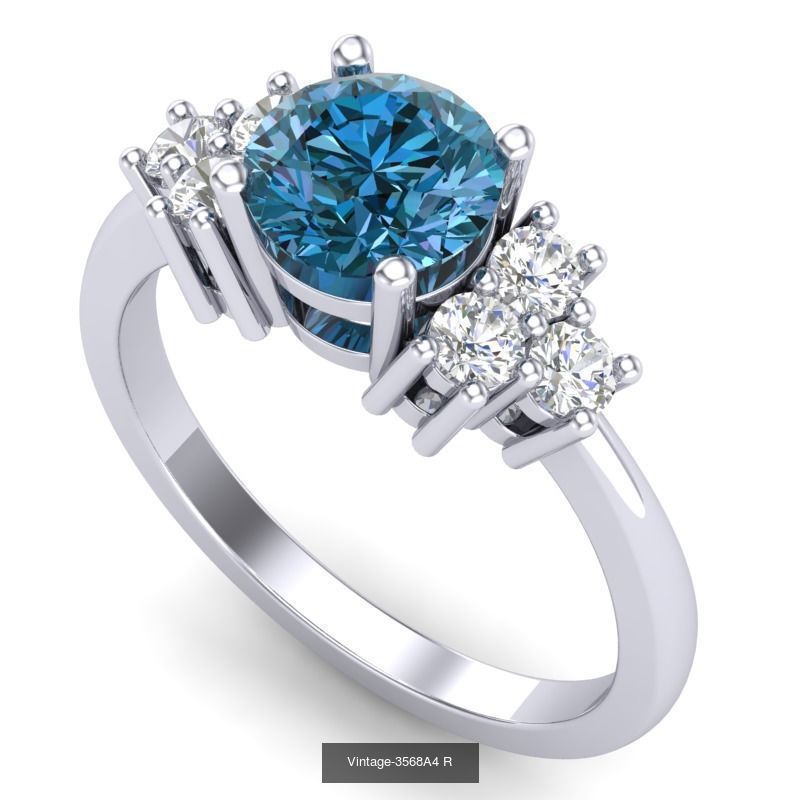 3DM 71 ENGAGEMENT RING FILES 3D Model Collection_11
