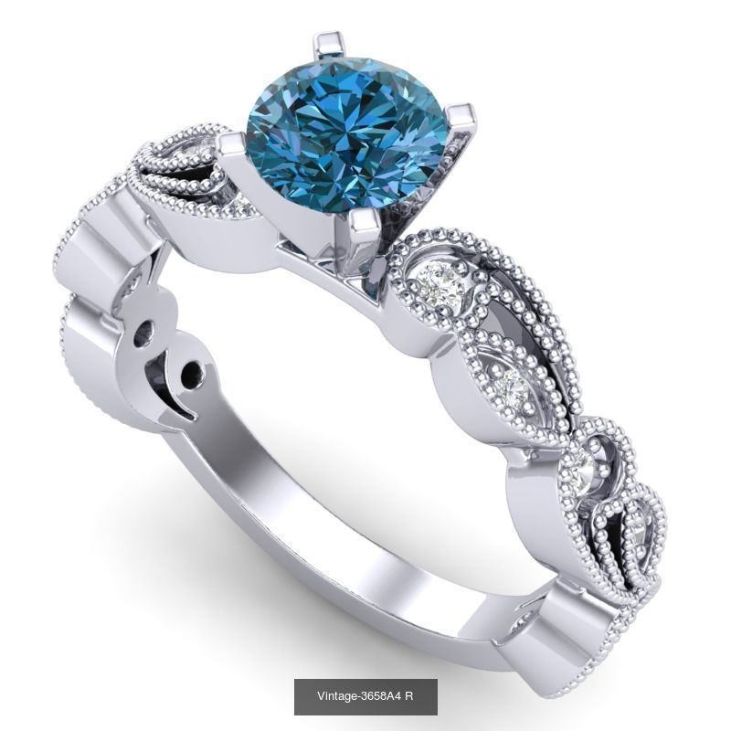 3DM 71 ENGAGEMENT RING FILES 3D Model Collection_35