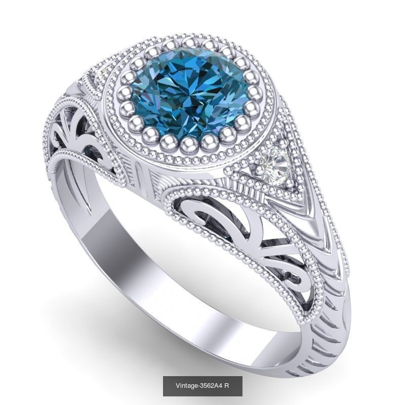 3DM 71 ENGAGEMENT RING FILES 3D Model Collection_24