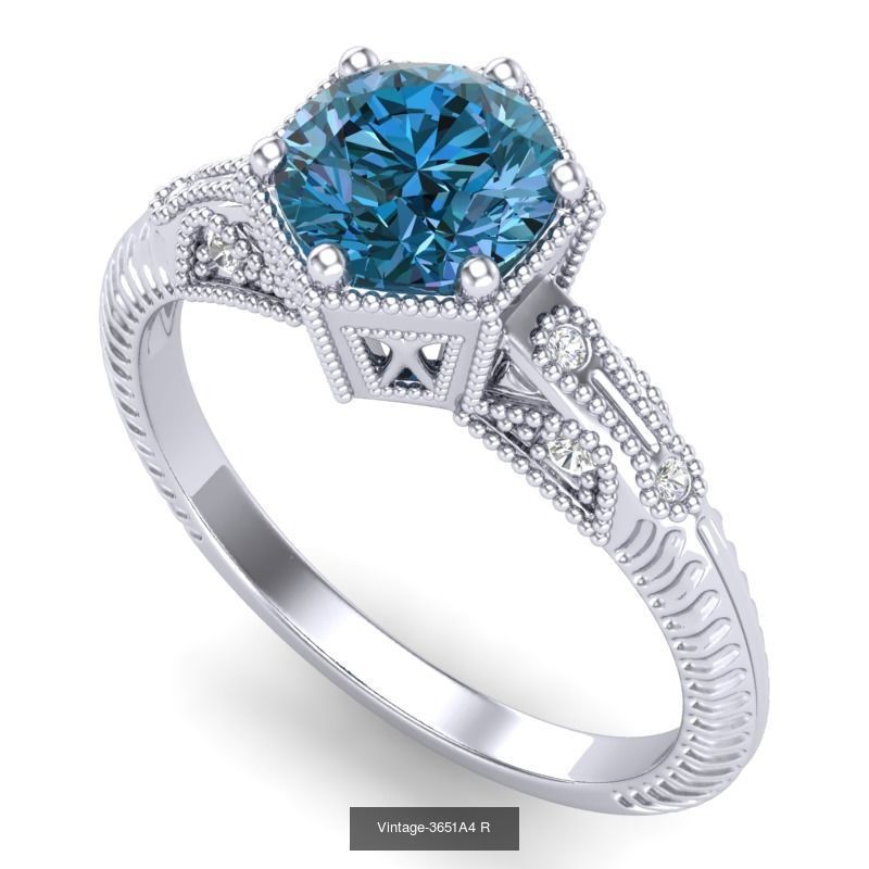 3DM 71 ENGAGEMENT RING FILES 3D Model Collection_54