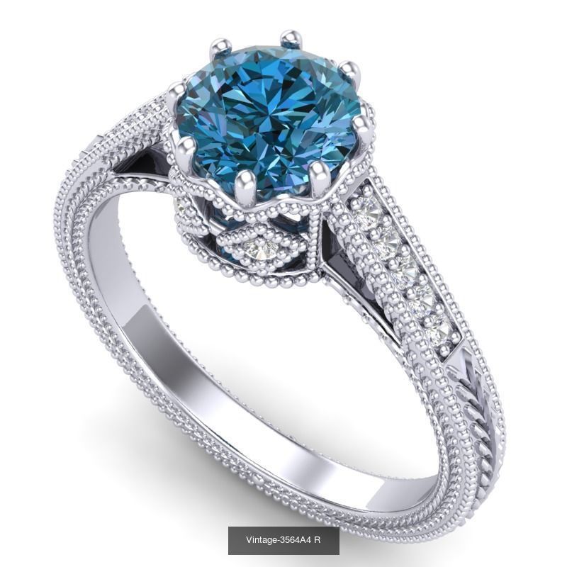3DM 71 ENGAGEMENT RING FILES 3D Model Collection_17