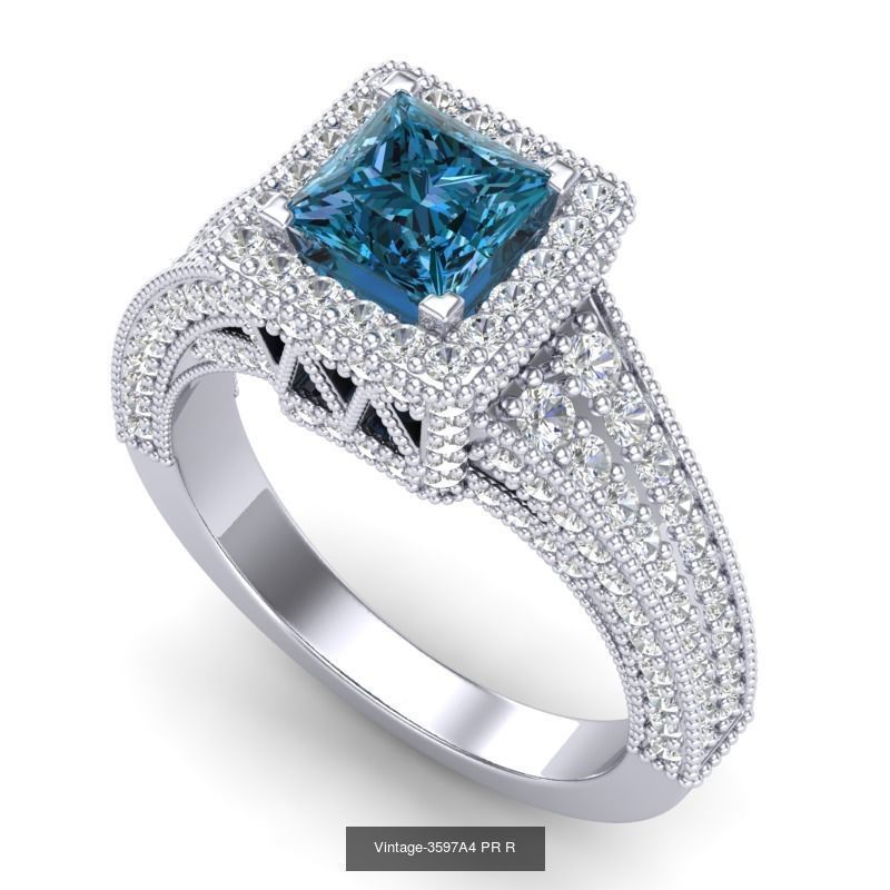 3DM 71 ENGAGEMENT RING FILES 3D Model Collection_59